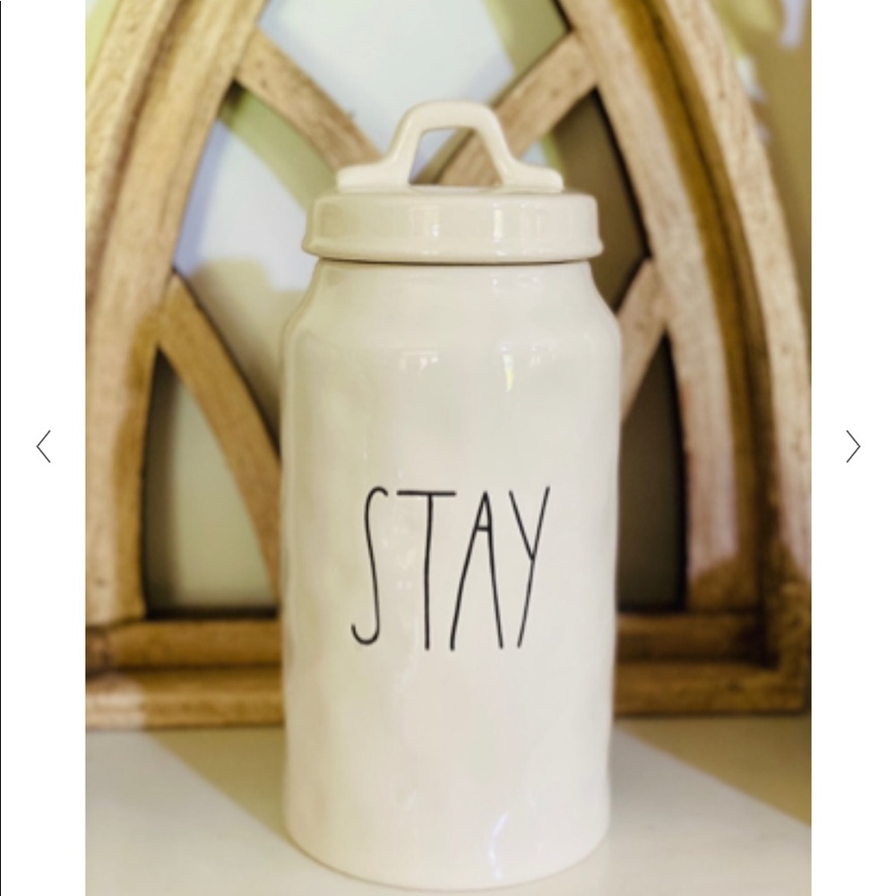 RAE DUNN STAY JAR